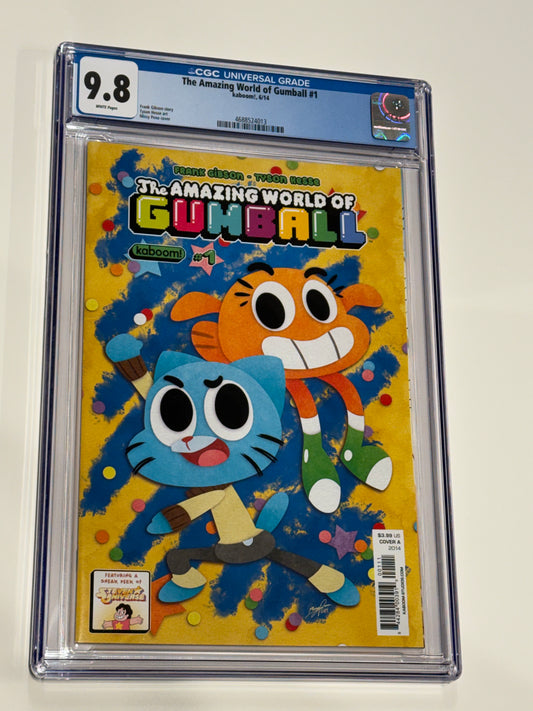 THE AMAZING WORLD OF GUMBALL #1 CGC 9.8
