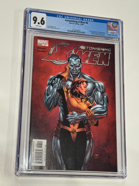 ASTONISHING X-MEN #6 CGC 9.6 John Cassaday Cover 1ST APPEARANCE