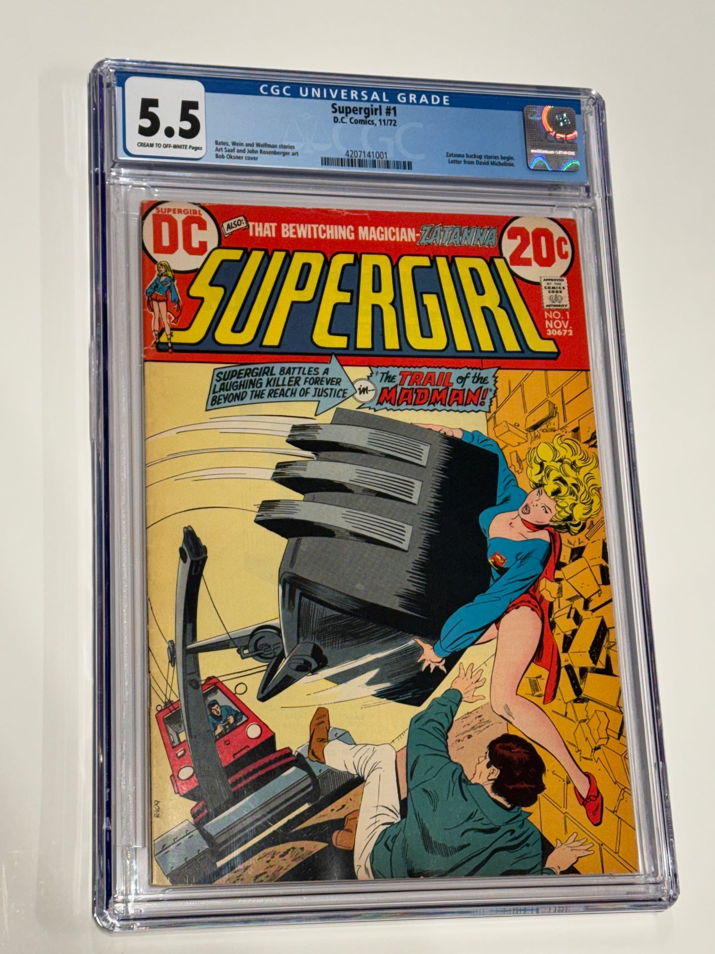 SUPERGIRL #1 CGC 5.5