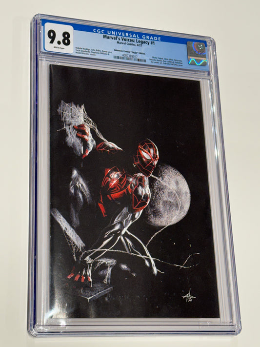 MARVEL'S VOICES: LEGACY #1 CGC 9.8 Virgin Gabriele Dell'Otto Variant Store Exclusive