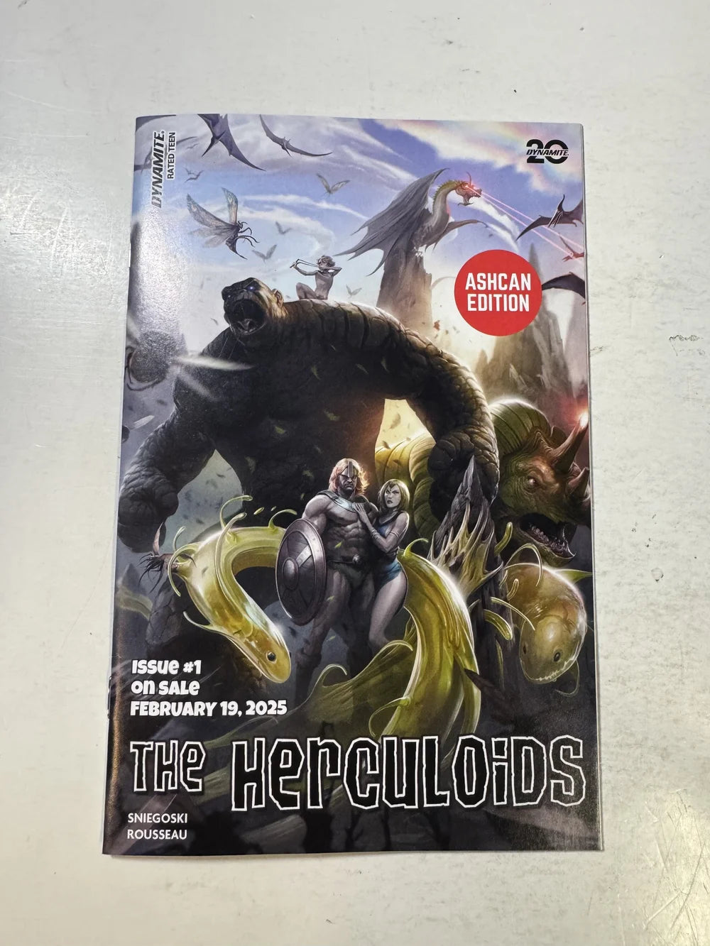 THE HERCULOIDS #1 Ashcan NM- 1 Per Store