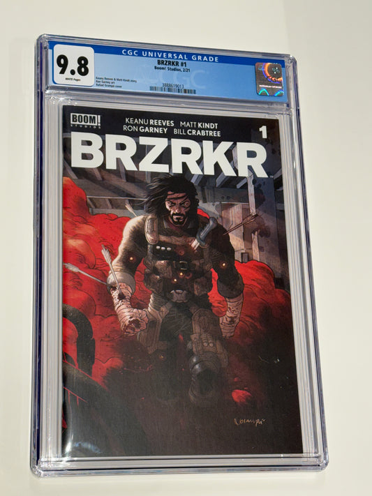 BRZRKR #1 CGC 9.8 Raphael Grampa Cover