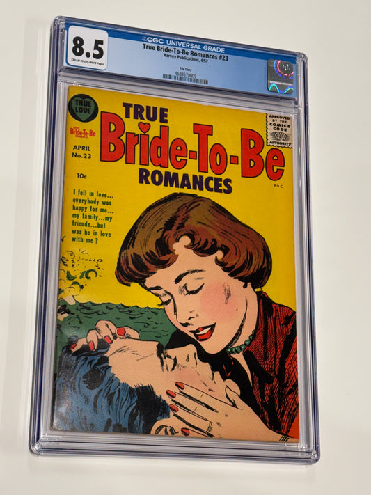 TRUE BRIDE-TO-BE ROMANCES #23 CGC 8.5