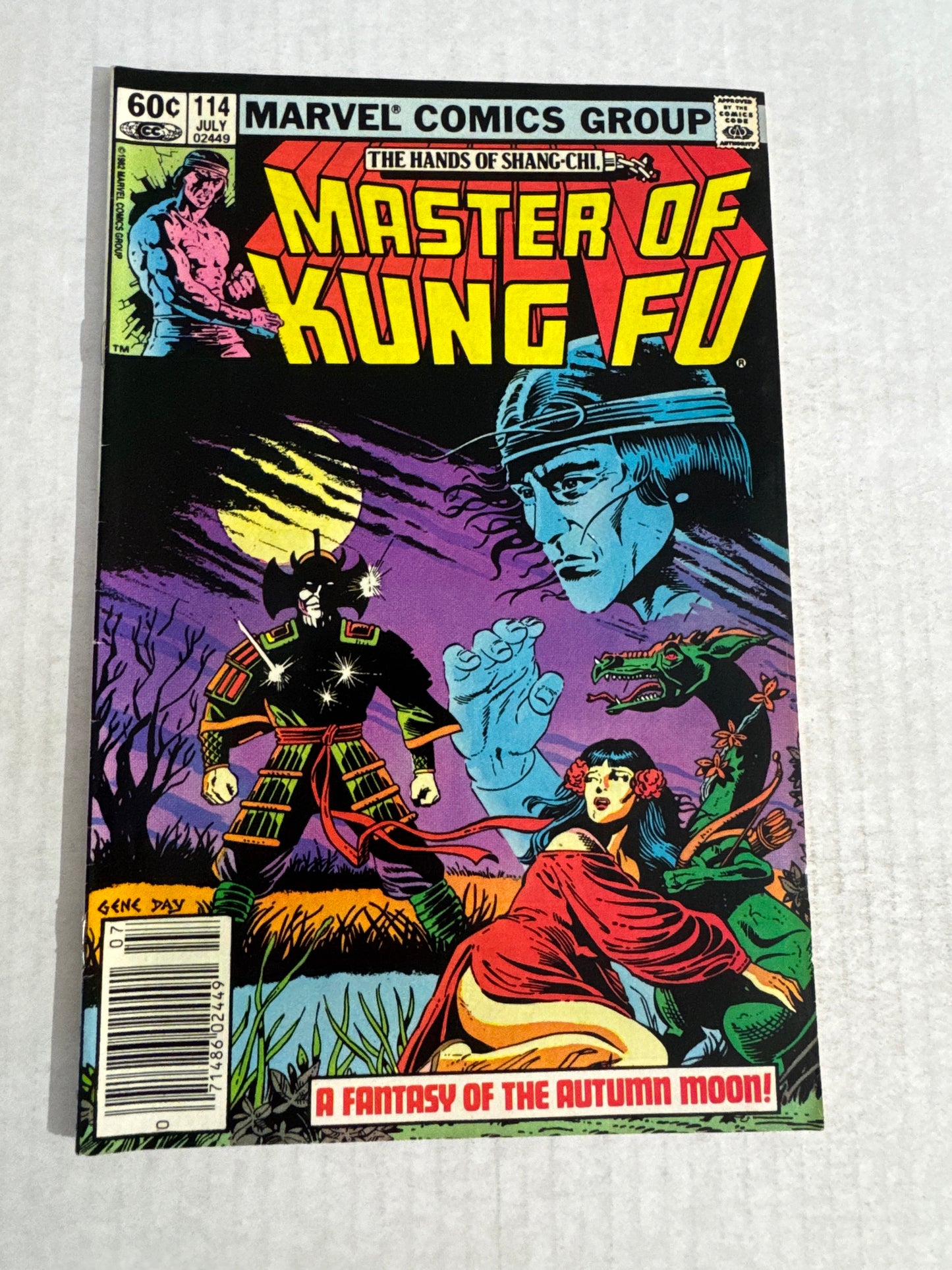 MASTER OF KUNG FU #114 VF NEWSSTAND