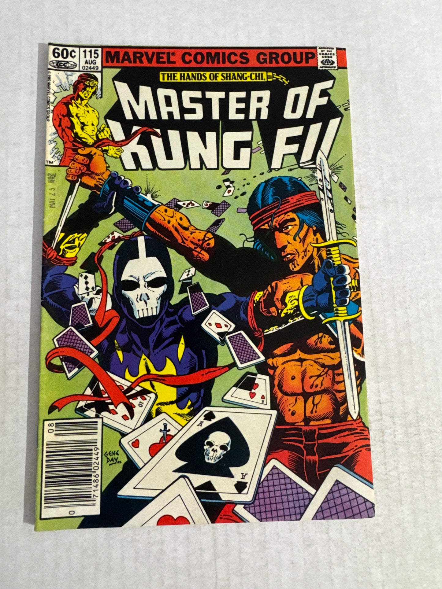 MASTER OF KUNG FU #115 FN/VF NEWSSTAND 1ST APPEARANCE