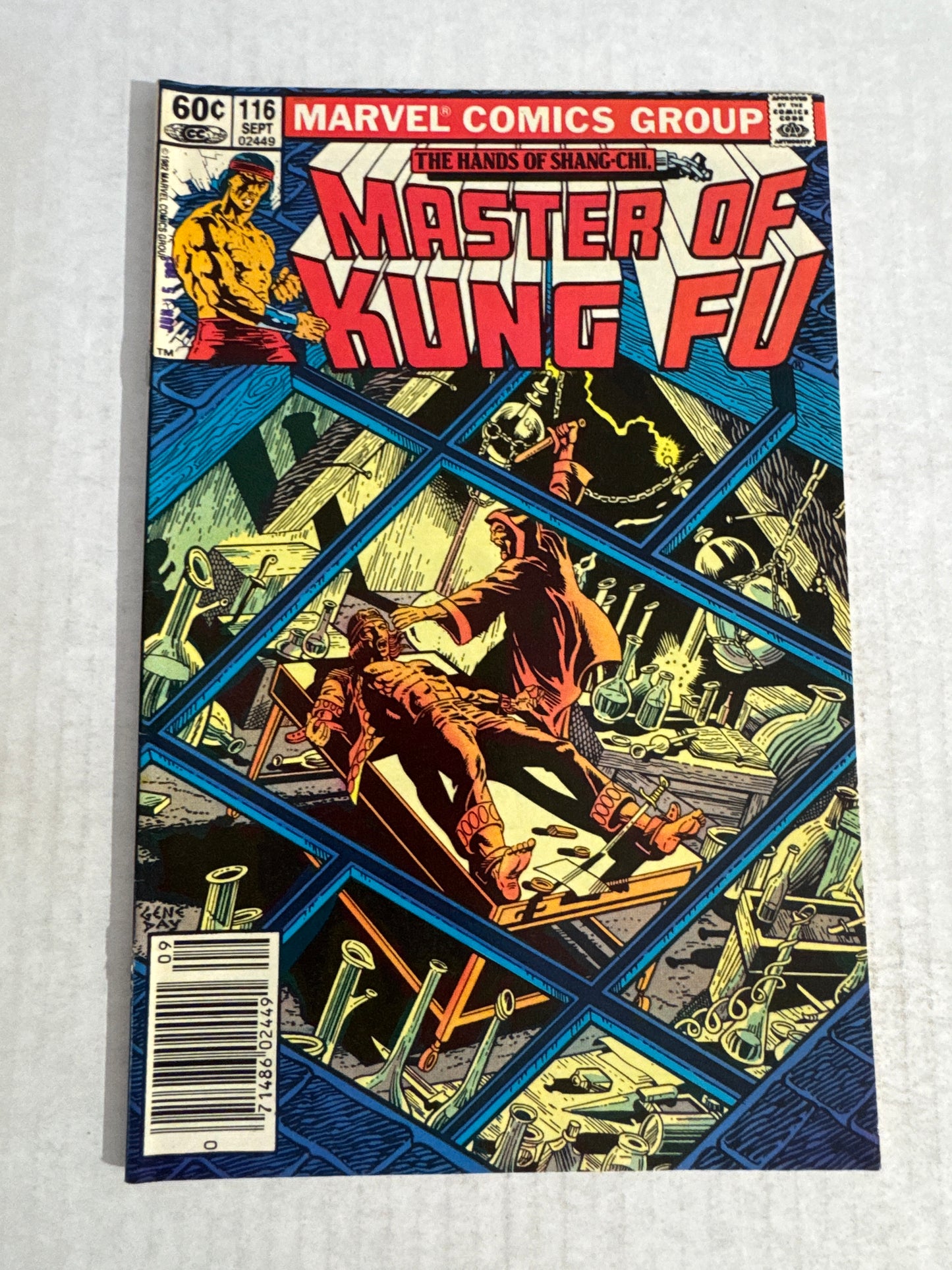 MASTER OF KUNG FU #116 VF+ CANADIAN PRICE VARIANT