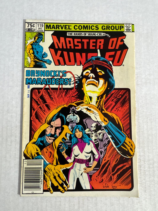 MASTER OF KUNG FU #119 VF CANADIAN PRICE VARIANT