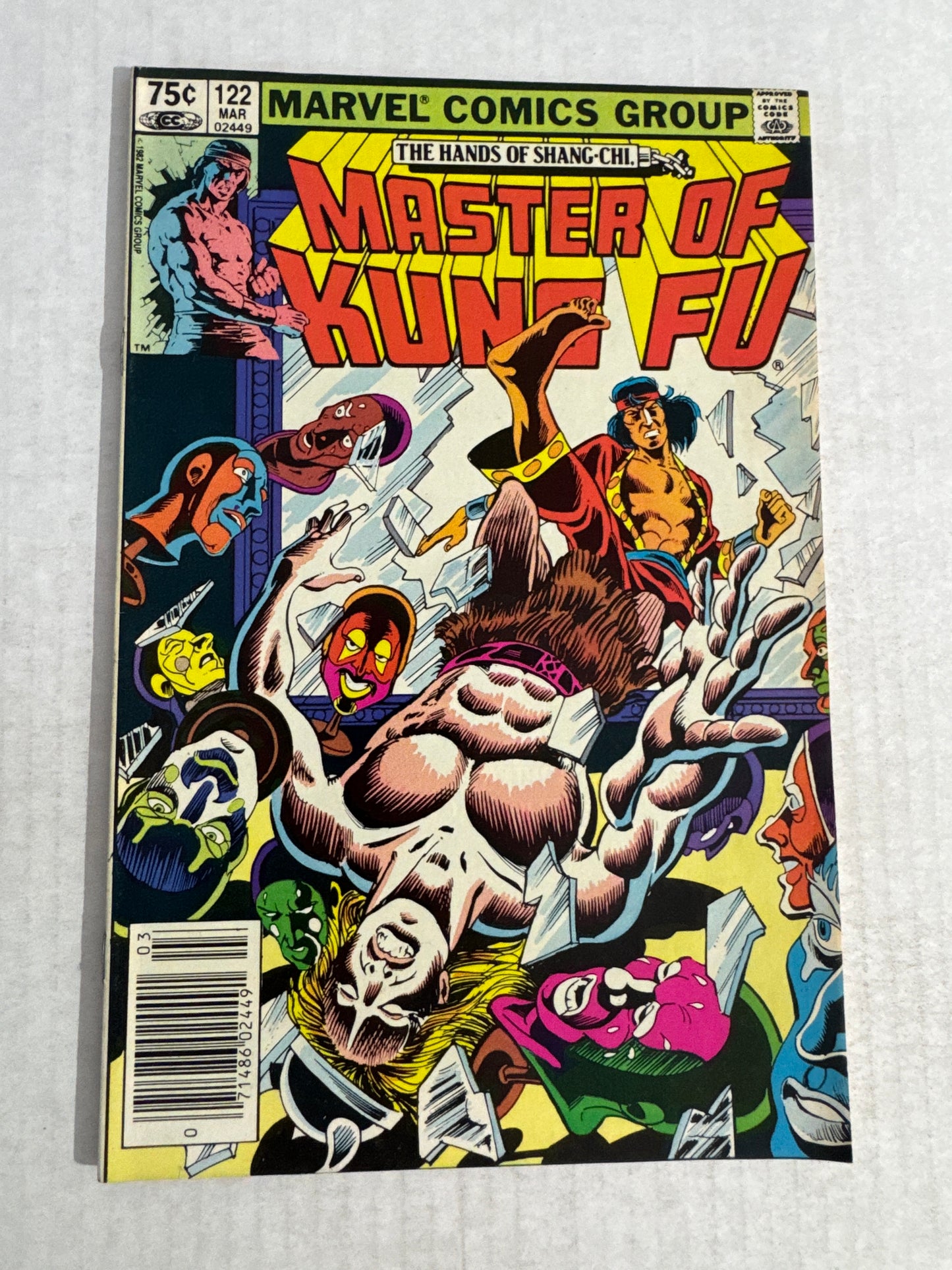 MASTER OF KUNG FU #122 VF+ CANADIAN PRICE VARIANT