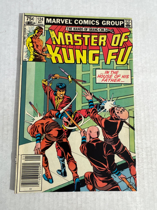MASTER OF KUNG FU #124 FN CANADIAN PRICE VARIANT