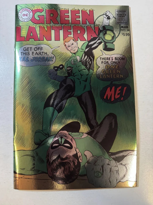 GREEN LANTERN #59 NM Facsimile Foil Variant