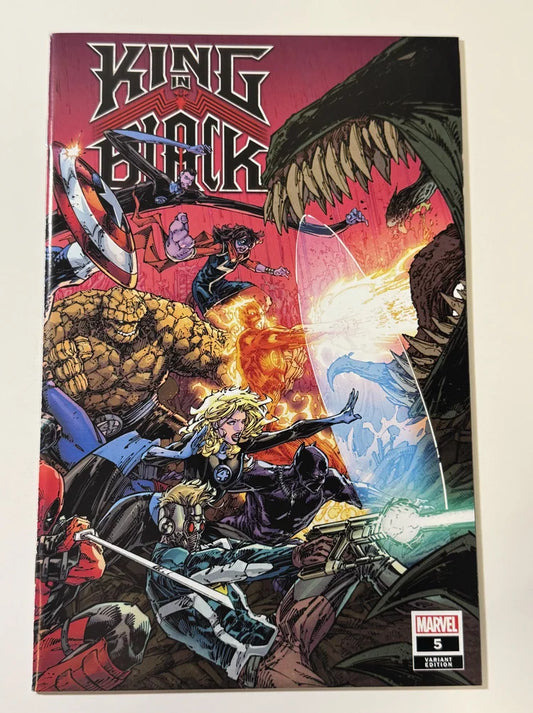 KING IN BLACK #5 NM Brett Booth Wrap Variant