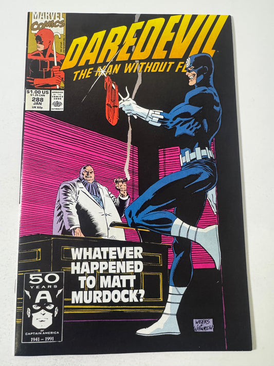 DAREDEVIL #288 NM-