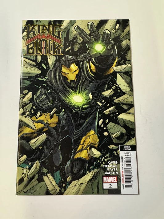 KING IN BLACK #2 NM 2nd Print Variant