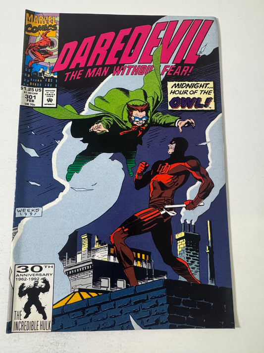 DAREDEVIL #301 VF+