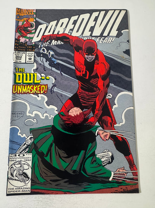 DAREDEVIL #302 VF/NM