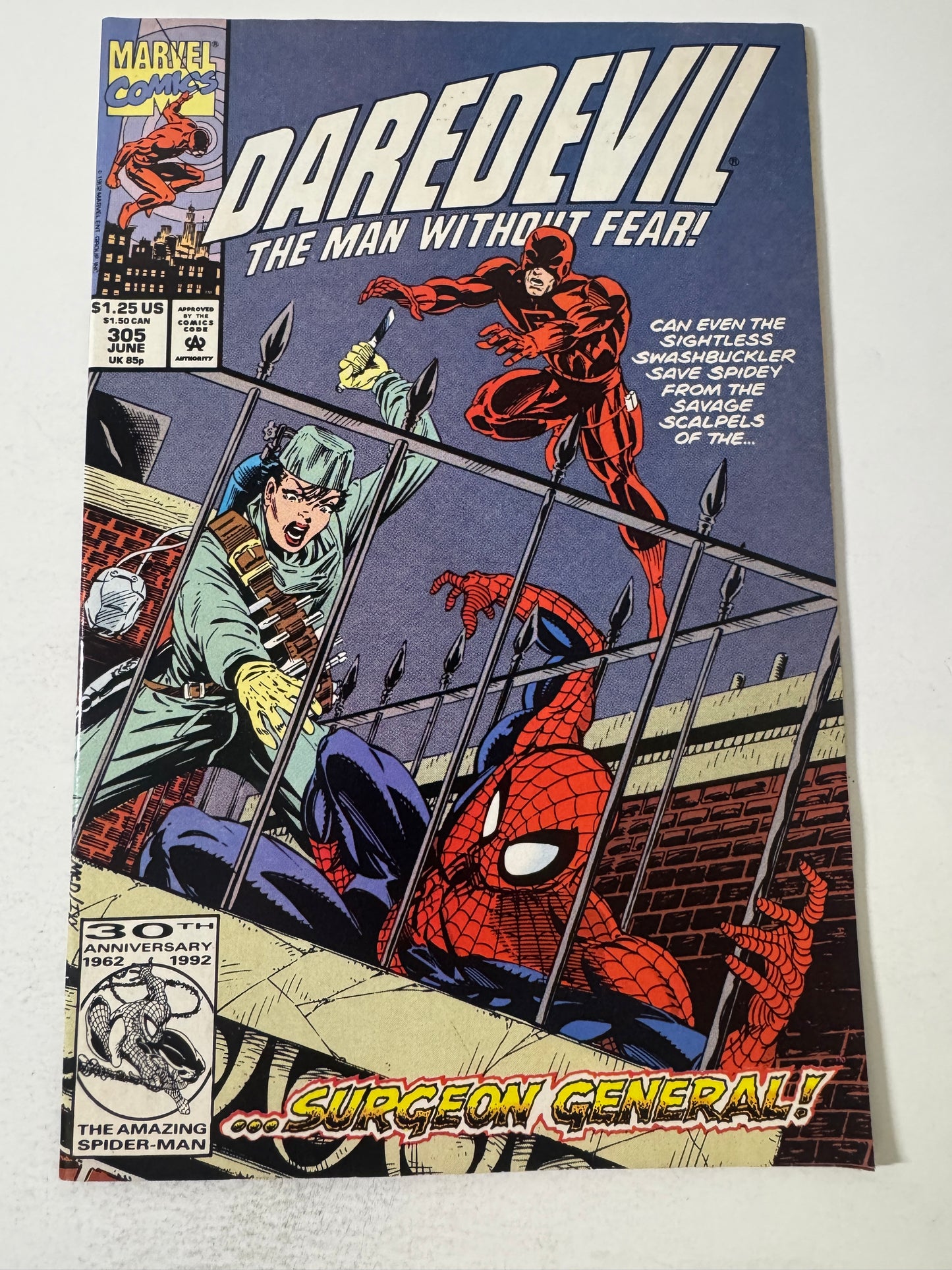 DAREDEVIL #305 VF+