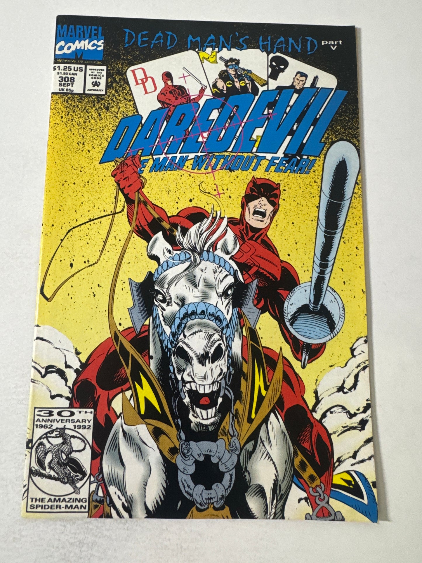 DAREDEVIL #308 NM-
