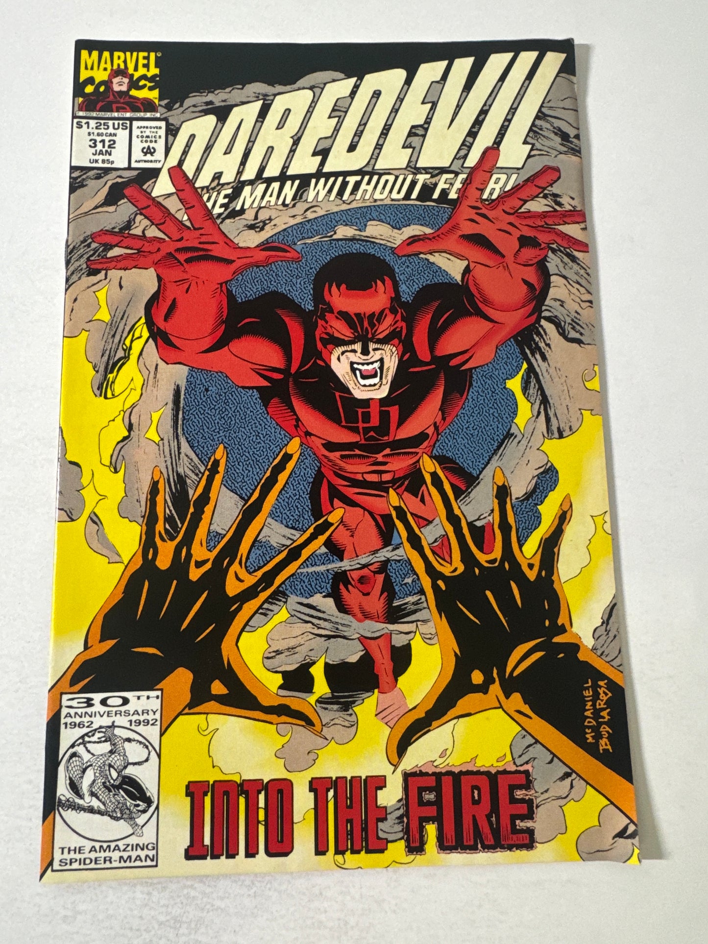 DAREDEVIL #312 VF-