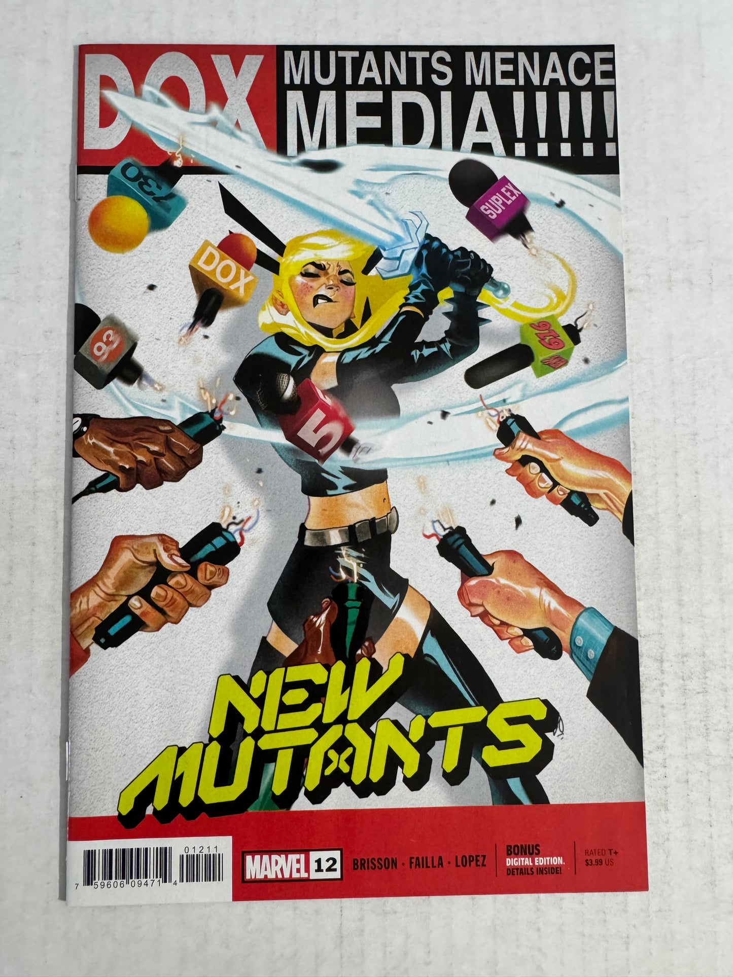 NEW MUTANTS #12 Vol 4 NM Mike Del Mundo Magik Cover