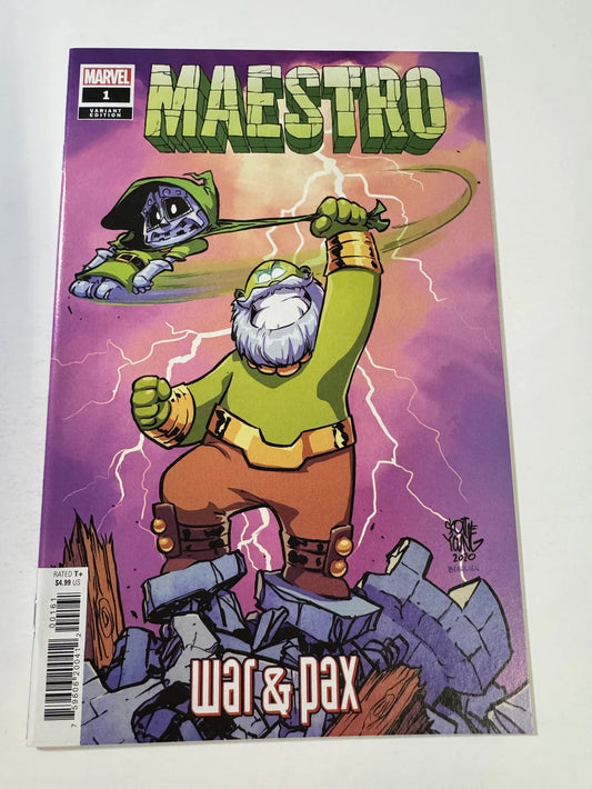 MAESTRO War & Pax #1 NM Skottie Young Variant