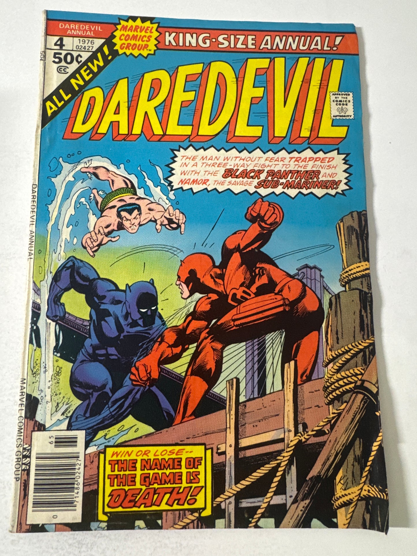 DAREDEVIL ANNUAL #4 VG+
