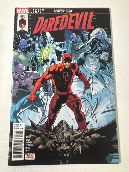 DAREDEVIL #600 NM- Dan Mora Cover