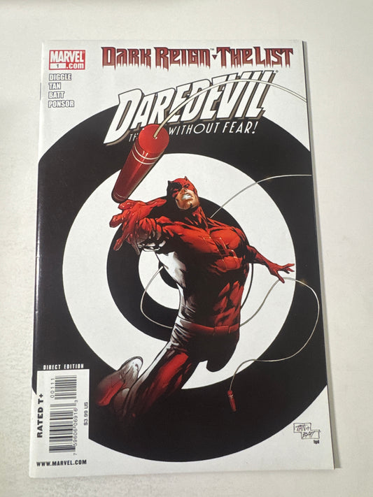 DAREDEVIL Dark Reign The List #1 NM-