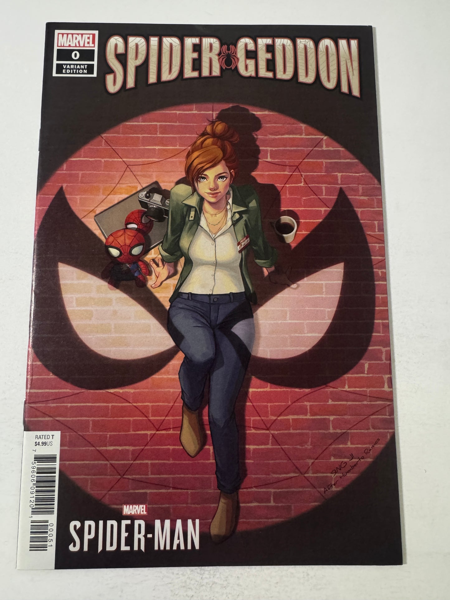 SPIDER-GEDDON #0 NM 1:10 Variant 1ST APPEARANCE