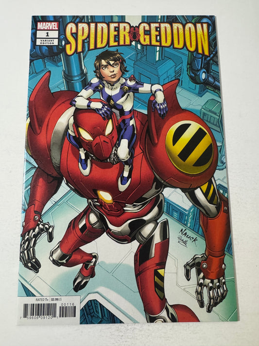 SPIDER-GEDDON #1 NM Todd Nauck Peni Parker Variant