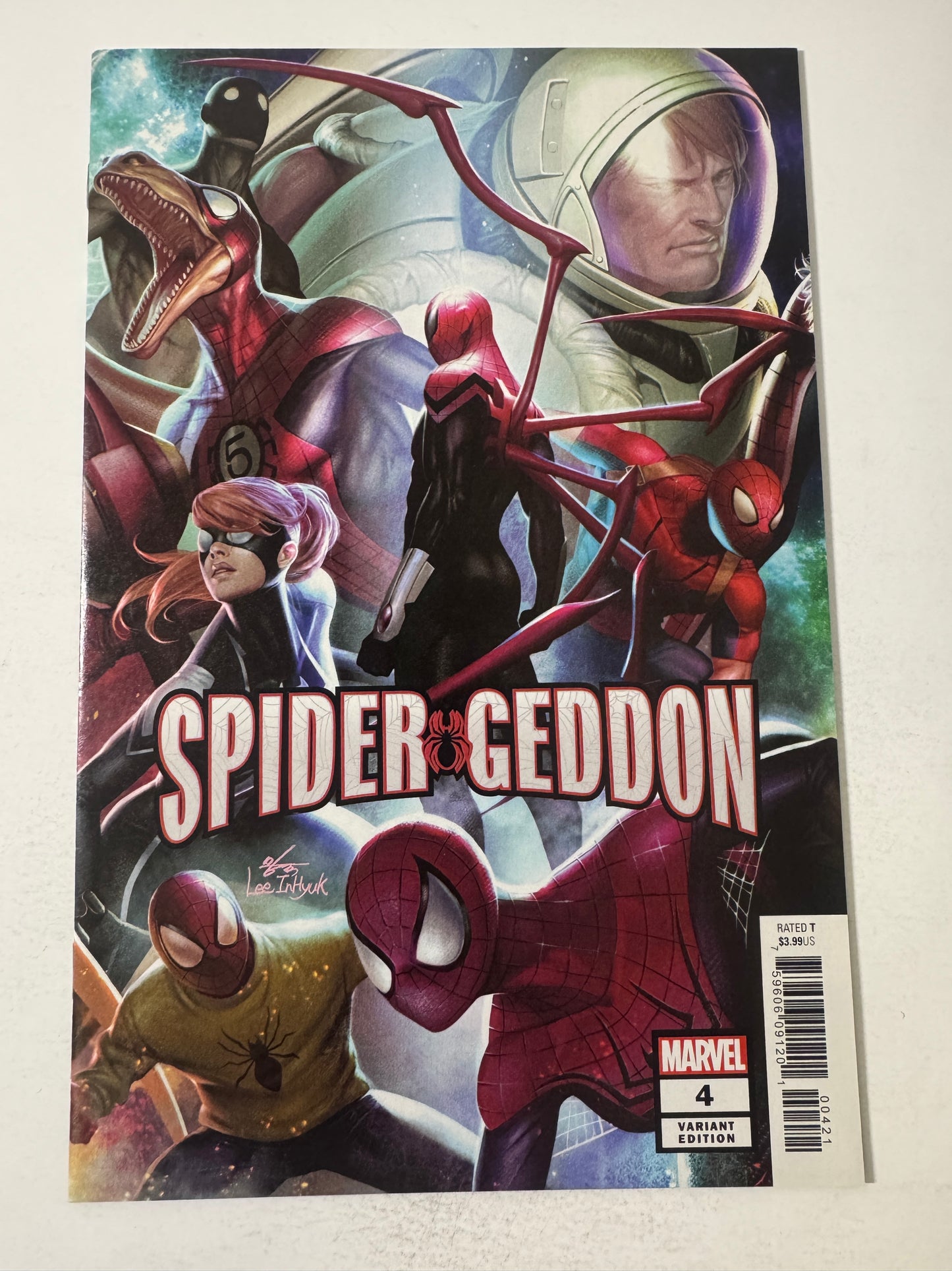 SPIDER-GEDDON #4 NM Lee InHyuk Variant