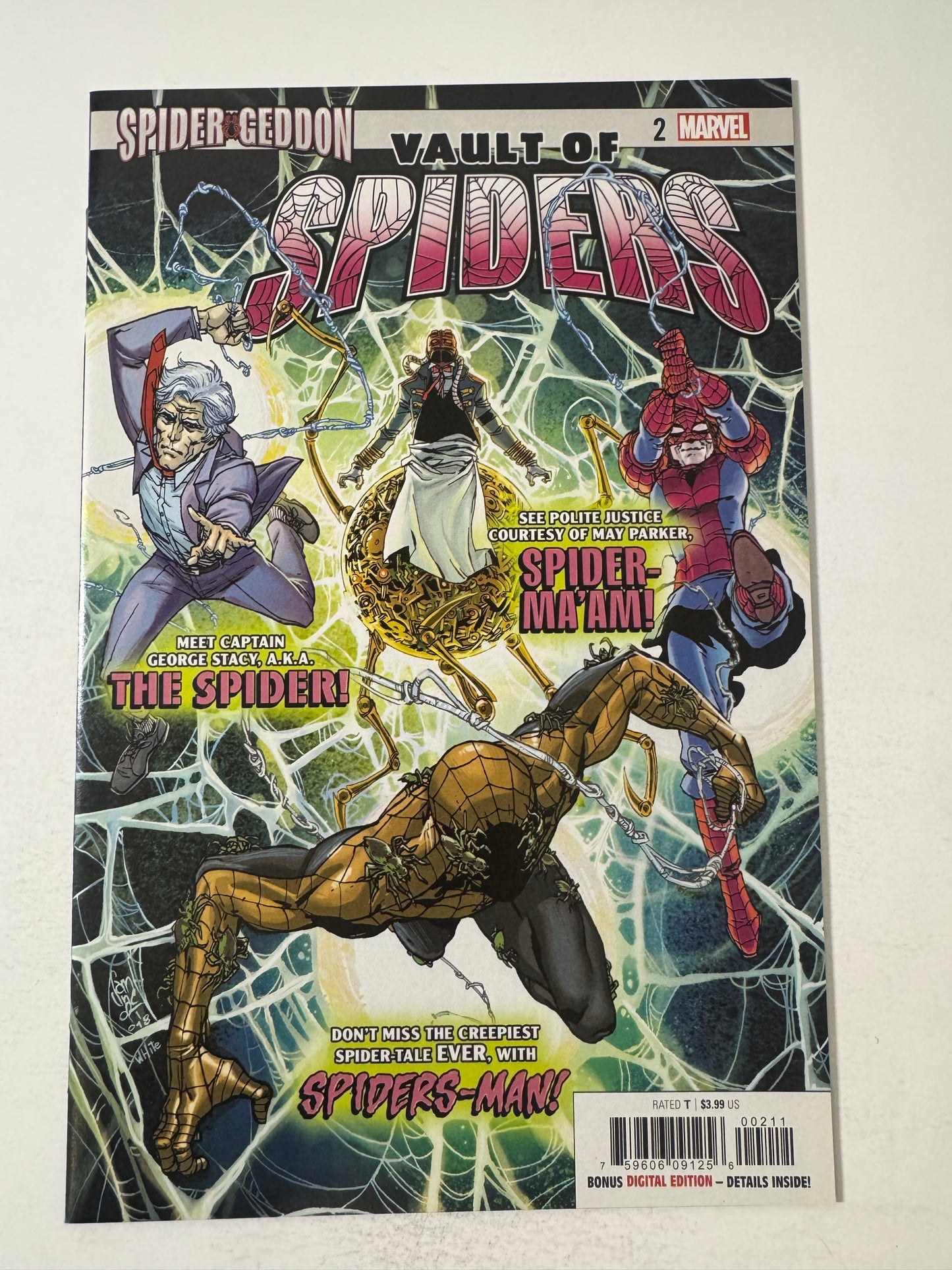 SPIDER-GEDDON Vault of Spiders #2 NM