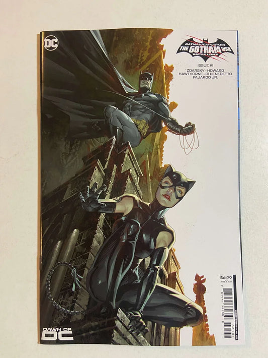 BATMAN CATWOMAN The Gotham War Battle Lines #1 NM Kael Gnu Variant