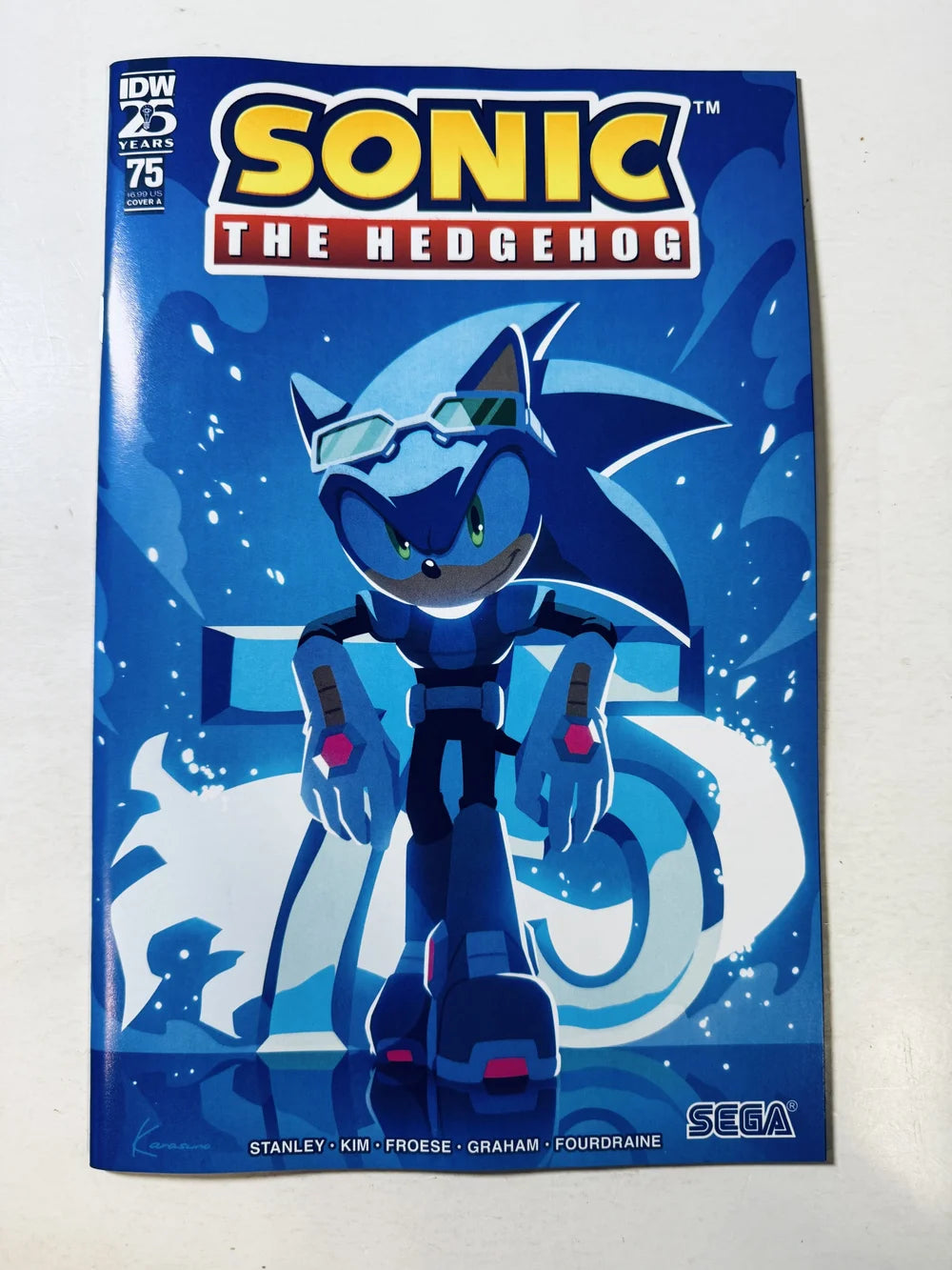 SONIC THE HEDGEHOG #75 NM
