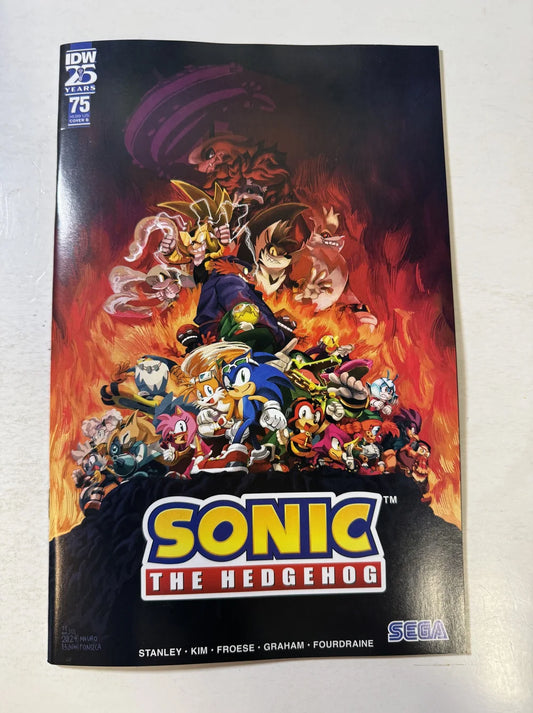 SONIC THE HEDGEHOG #75 NM B Variant