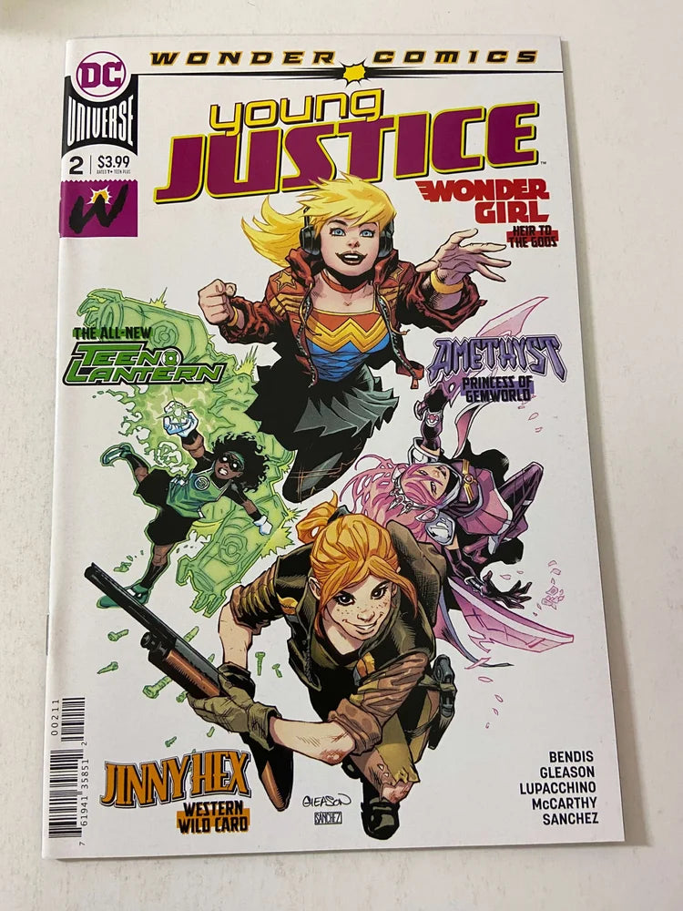 YOUNG JUSTICE #2 Vol 3 NM Patrick Gleason Cover