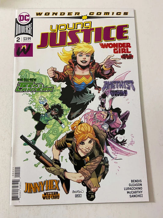 YOUNG JUSTICE #2 Vol 3 NM Patrick Gleason Cover