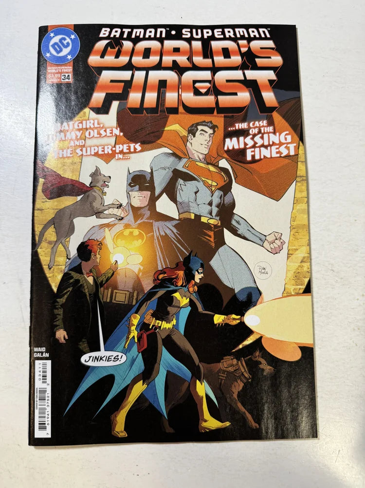 BATMAN SUPERMAN WORLD'S FINEST #34 NM Dan Mora Cover