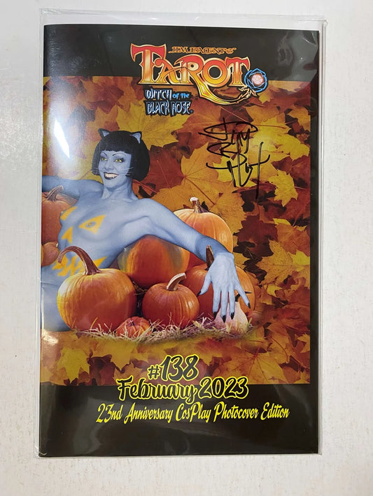 JIM BALENT'S TAROT Witch of The Black Rose #138 NM Nude Photo Variant SIGNED by Jim Balent