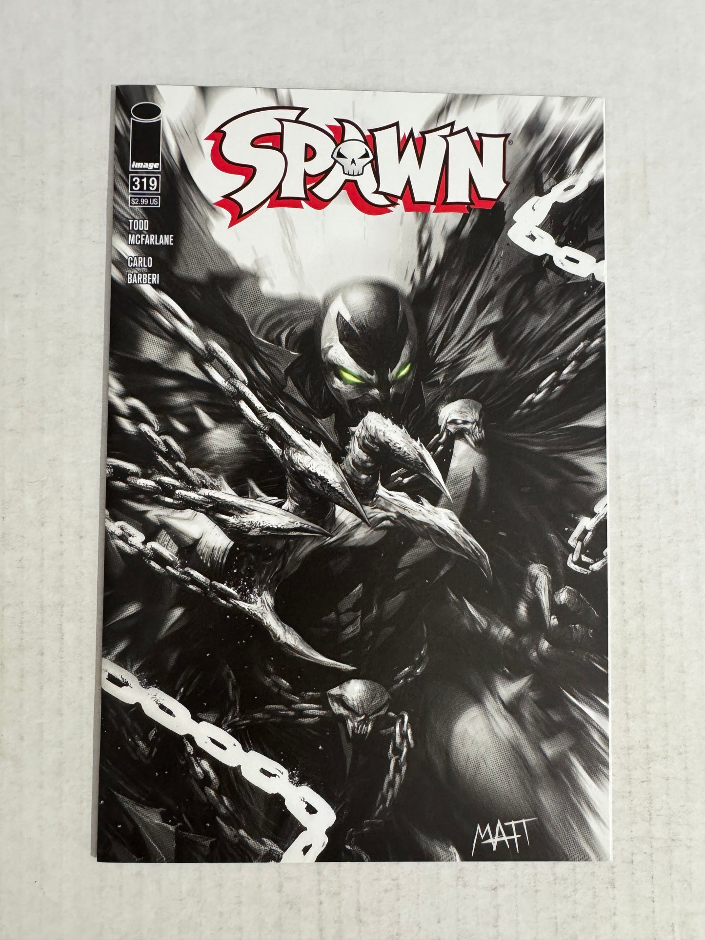 SPAWN #319 NM Mattina Variant