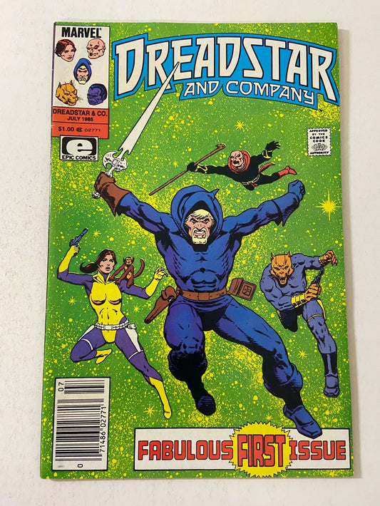 DREADSTAR AND COMPANY #1 Canadian Price Variant