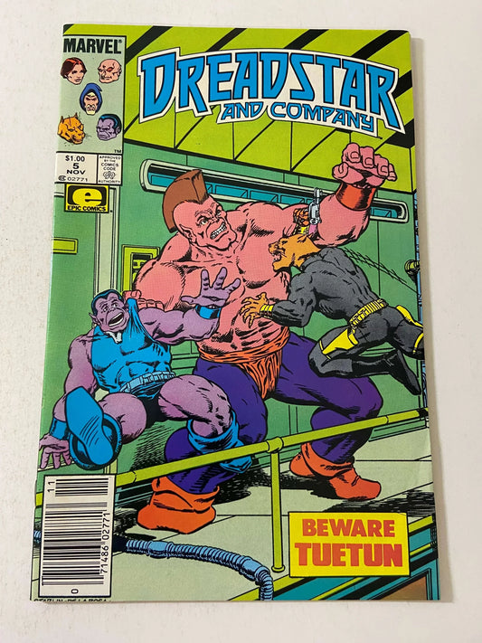 DREADSTAR AND COMPANY #5 VF/NM Canadian Price Variant