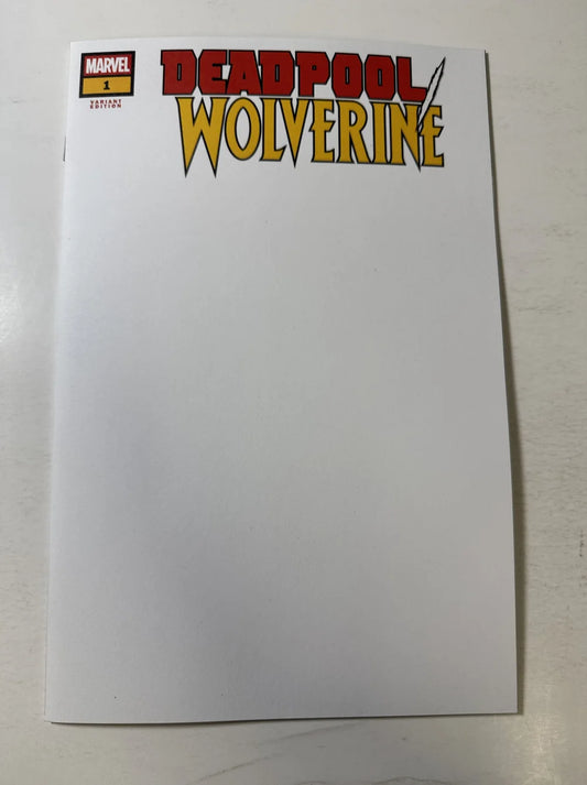 DEADPOOL WOLVERINE #1 NM Blank Variant