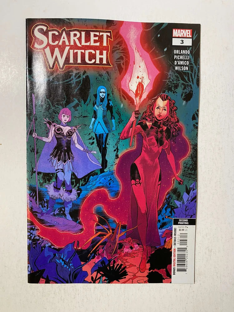 SCARLET WITCH #3 Vol 3 NM 2nd Print Variant