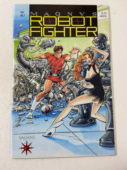 MAGNUS ROBOT FIGHTER #1 W/ Coupon