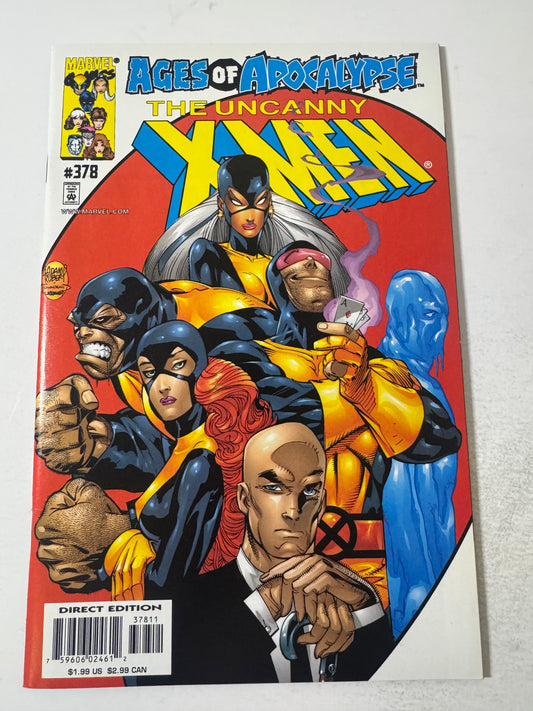UNCANNY X-MEN #378 NM Adam Kubert Cover