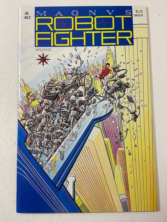 MAGNUS ROBOT FIGHTER #2 NM W/ Coupon