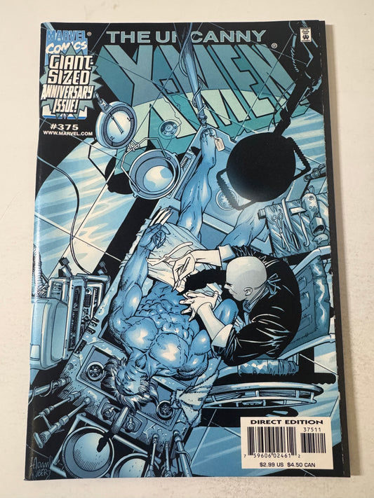 UNCANNY X-MEN #375 NM Adam Kubert Cover