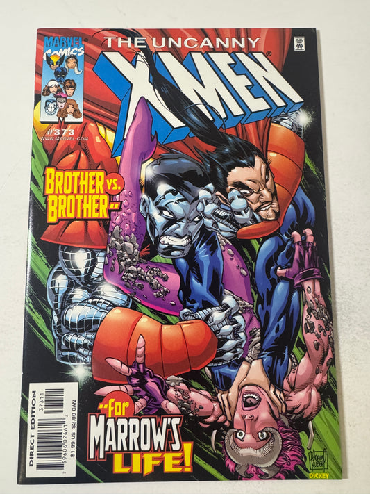 UNCANNY X-MEN #373 Adam Kubert Cover
