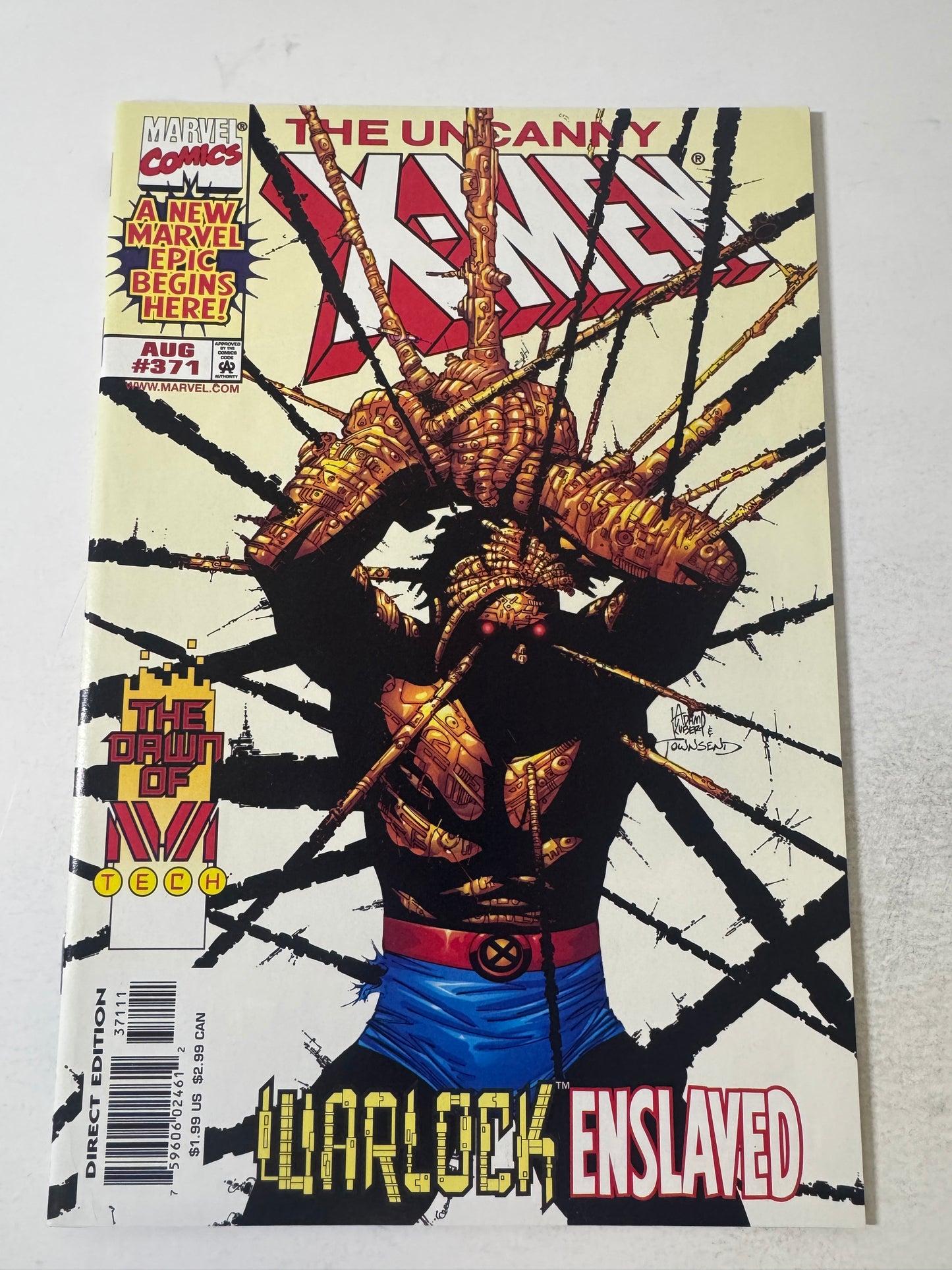 UNCANNY X-MEN #371 NM Adam Kubert Cover