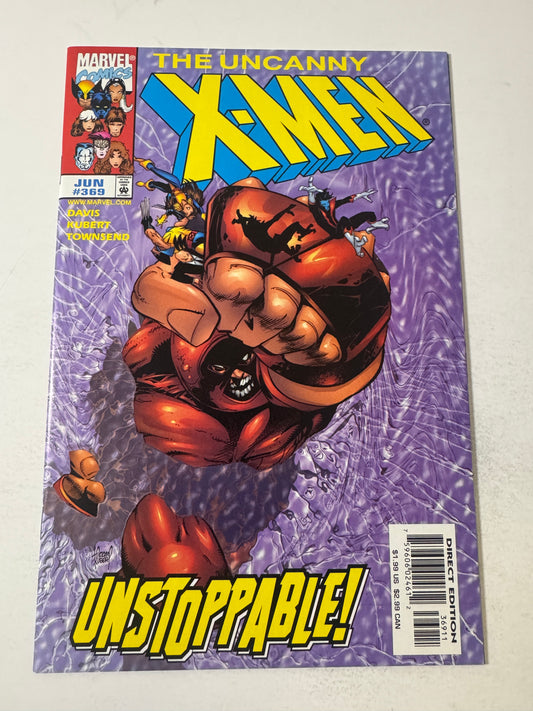 UNCANNY X-MEN #369 NM Adam Kubert Cover